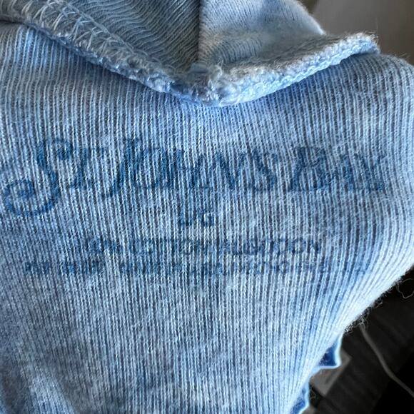 Blue Hawaiian‎ Floral Top Y2K Coconut Girl Vintage Inspired 2000s Large - Picture 4 of 6